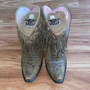 Junk Gypsy by Lane Spitfire Fringe Boots